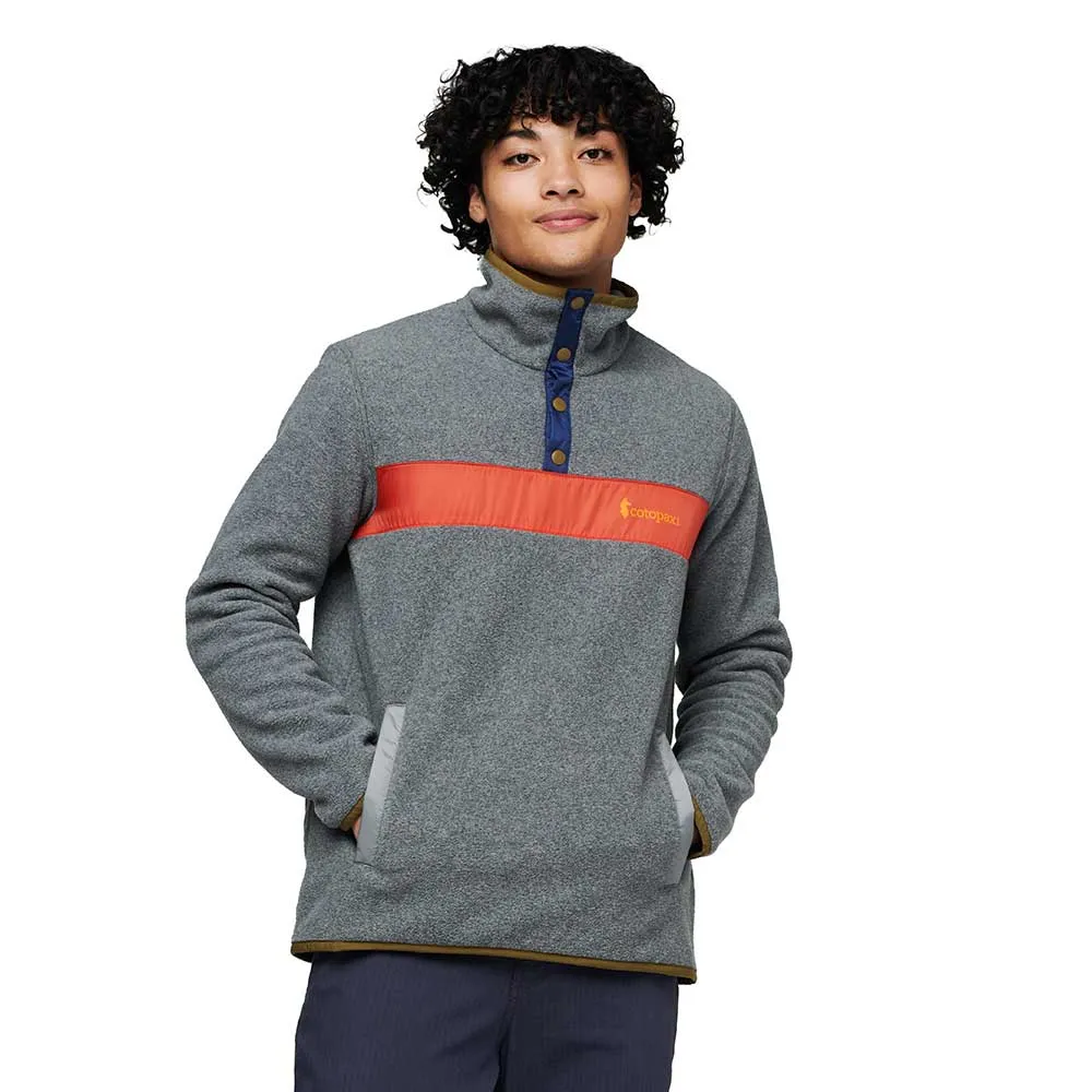 Men's Teca Fleece Pullover - Volcanic Action