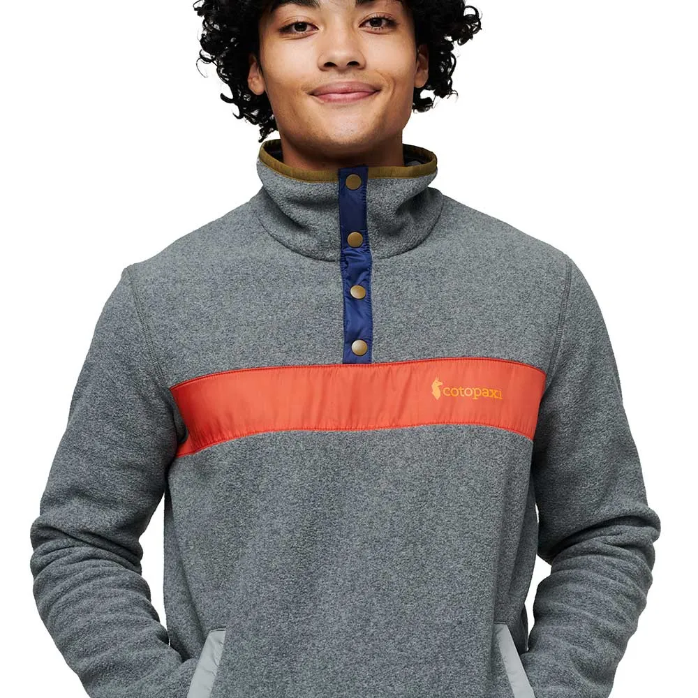 Men's Teca Fleece Pullover - Volcanic Action