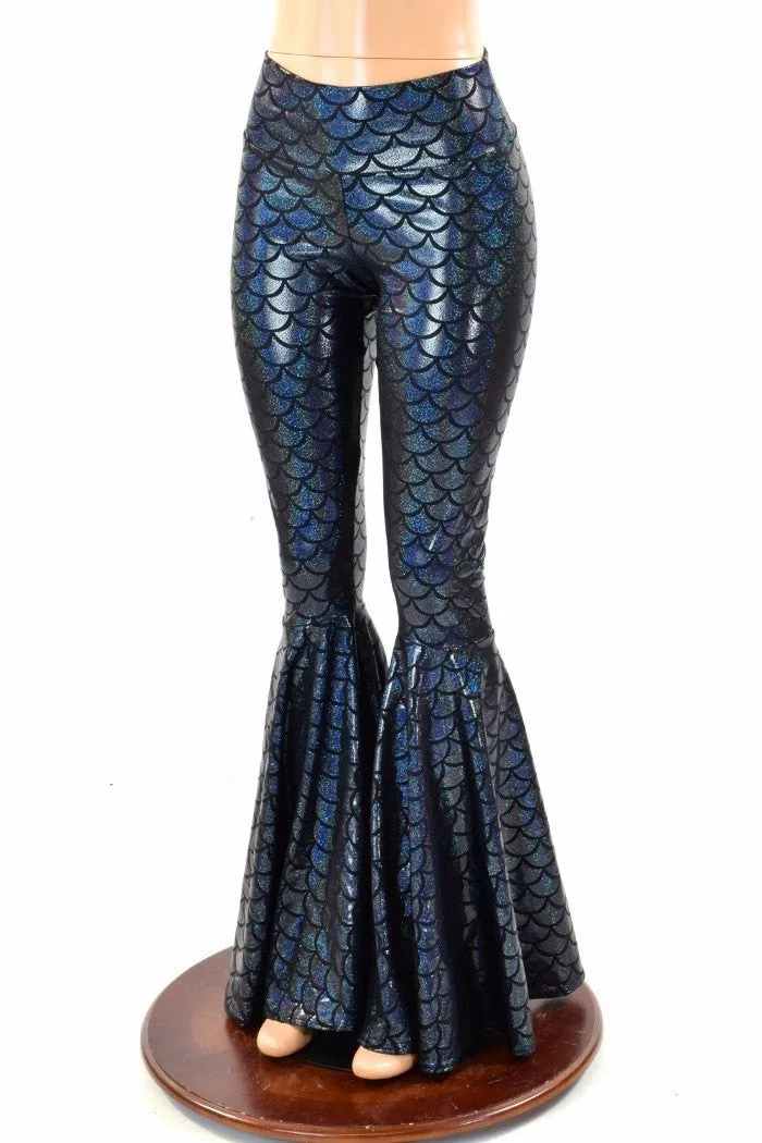 Mermaid High Waist Bell Bottom Flares