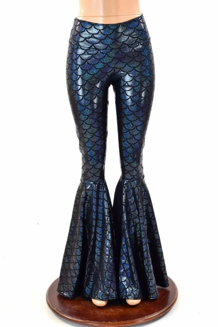 Mermaid High Waist Bell Bottom Flares