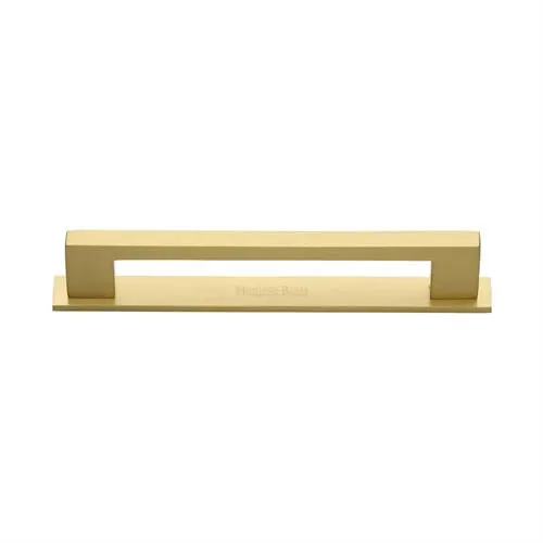 Metro Cabinet Pull Handle with Plate