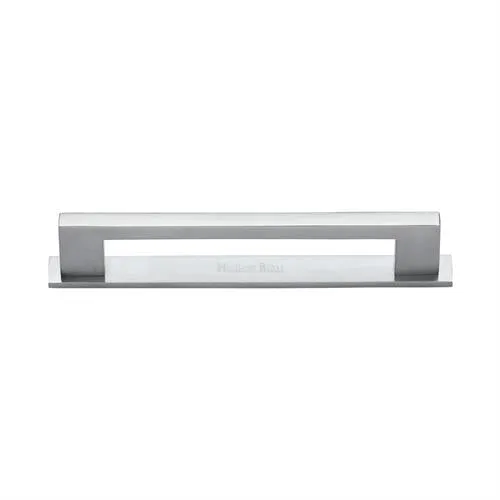 Metro Cabinet Pull Handle with Plate