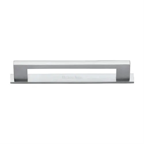 Metro Cabinet Pull Handle with Plate