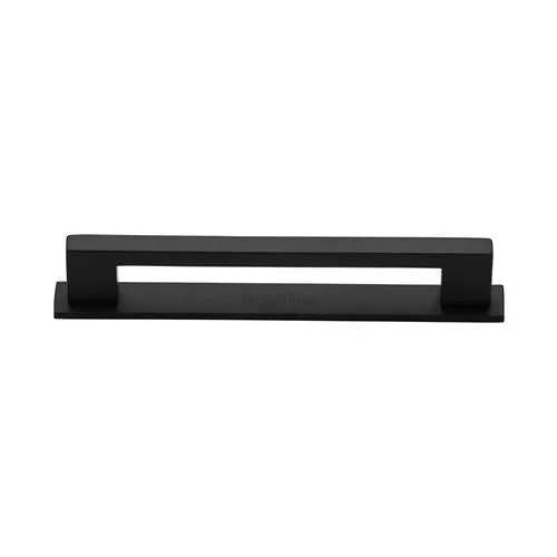 Metro Cabinet Pull Handle with Plate