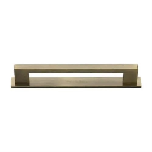 Metro Cabinet Pull Handle with Plate