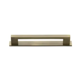 Metro Cabinet Pull Handle with Plate