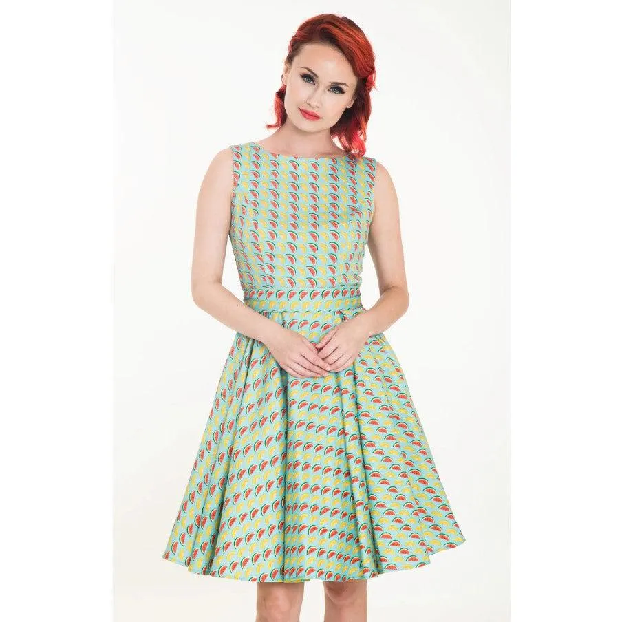 Miss Lulo Ruby Melons Dress