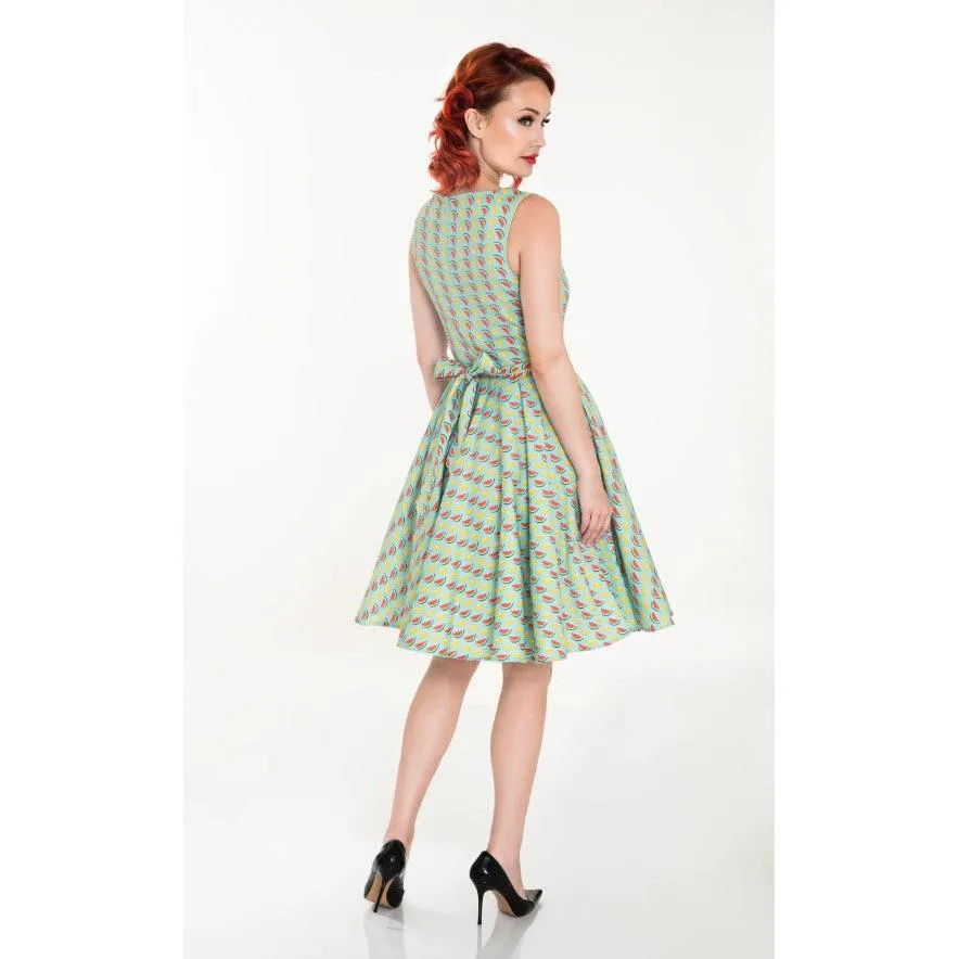 Miss Lulo Ruby Melons Dress