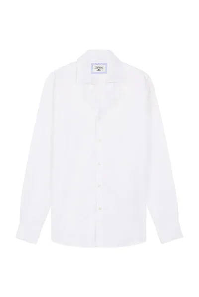 M.J. Bale - Copley Long Sleeve Oxford Business Shirt - White