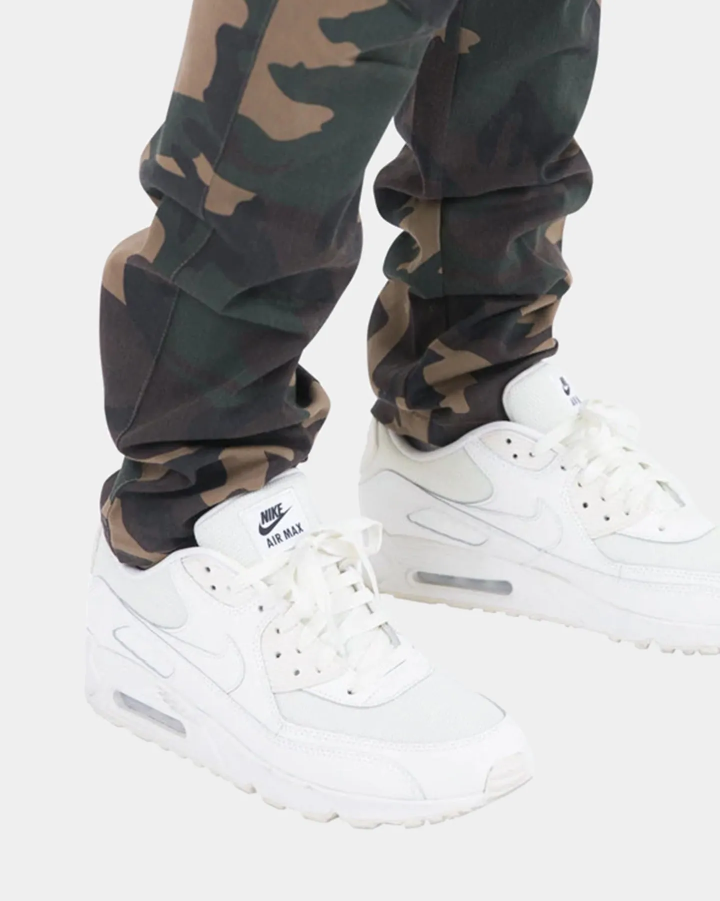 MNML Cargo Drawcord II Pants Woodland Camo