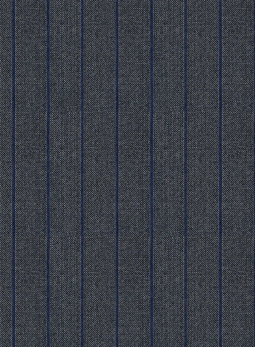 Napolean Calipso Stripe Blue Wool Jacket