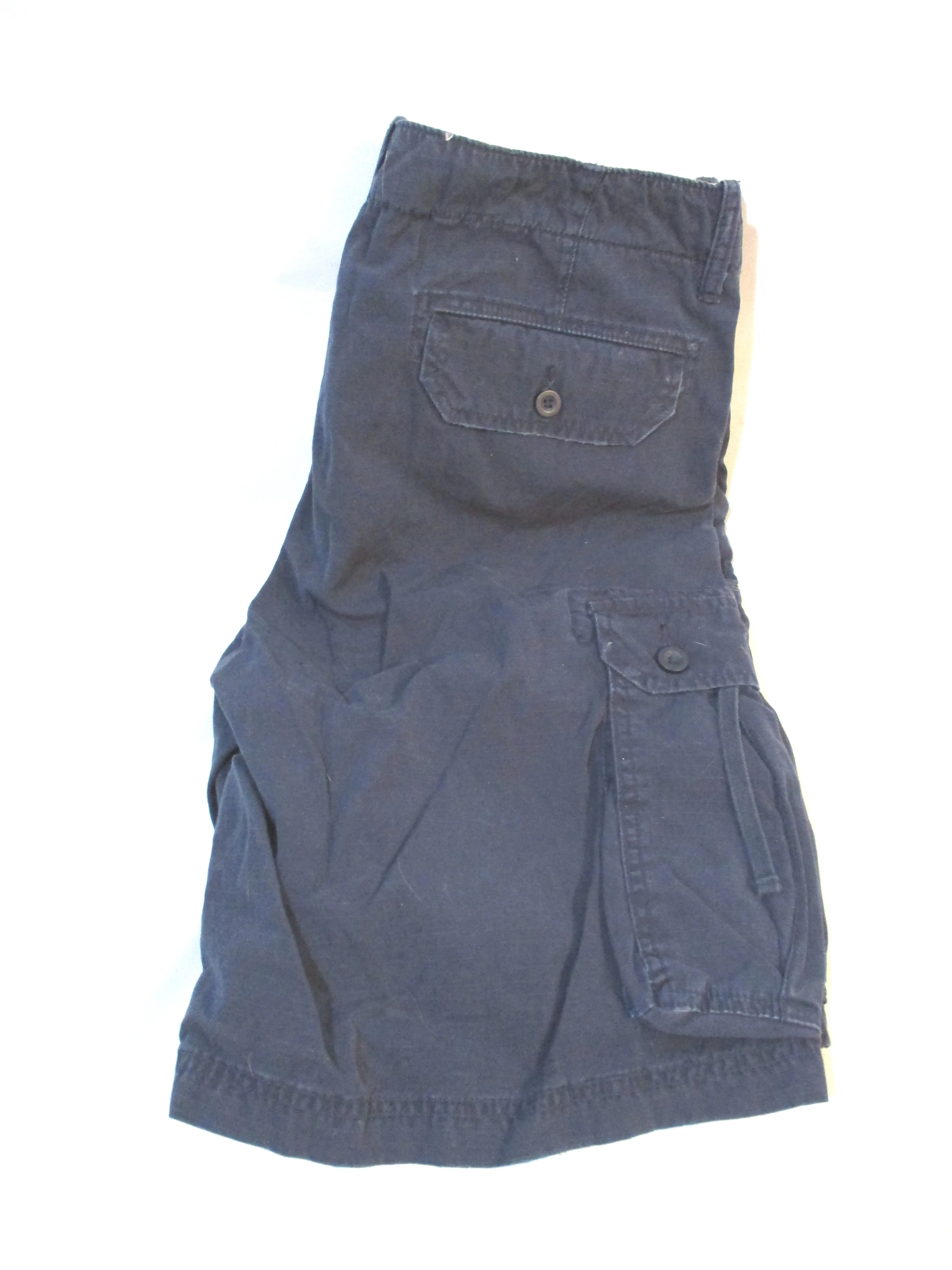 NWT NEW MENS J. CREW CARGO Shorts Pants 32 NAVY BLUE Pockets