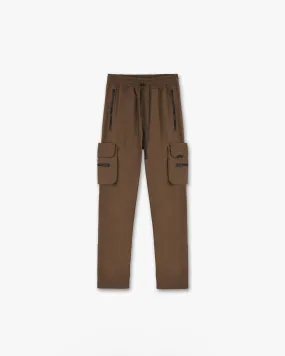 Nylon Detachable Pocket Pant - Brown