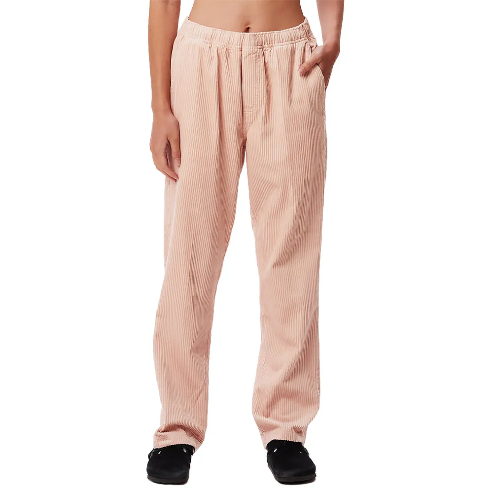 OBEY ALTA CORDUROY PANT // PINK CLAY