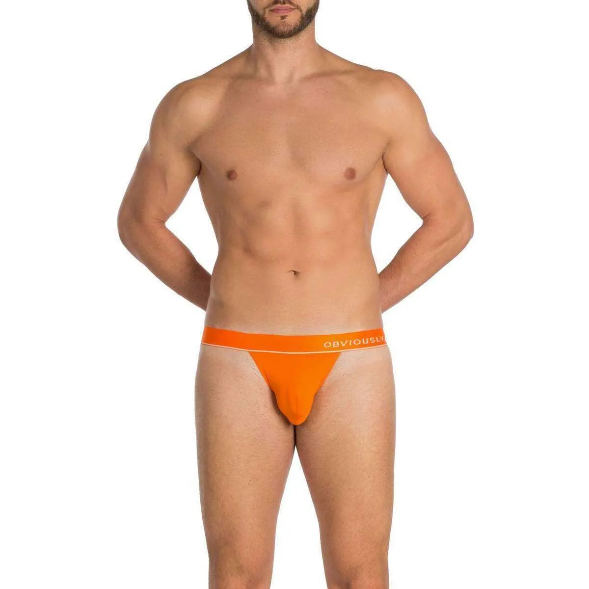 Obviously PrimeMan AnatoMAX Thong - Orange