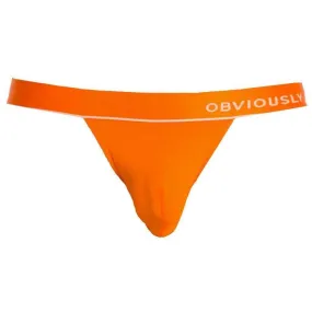 Obviously PrimeMan AnatoMAX Thong - Orange