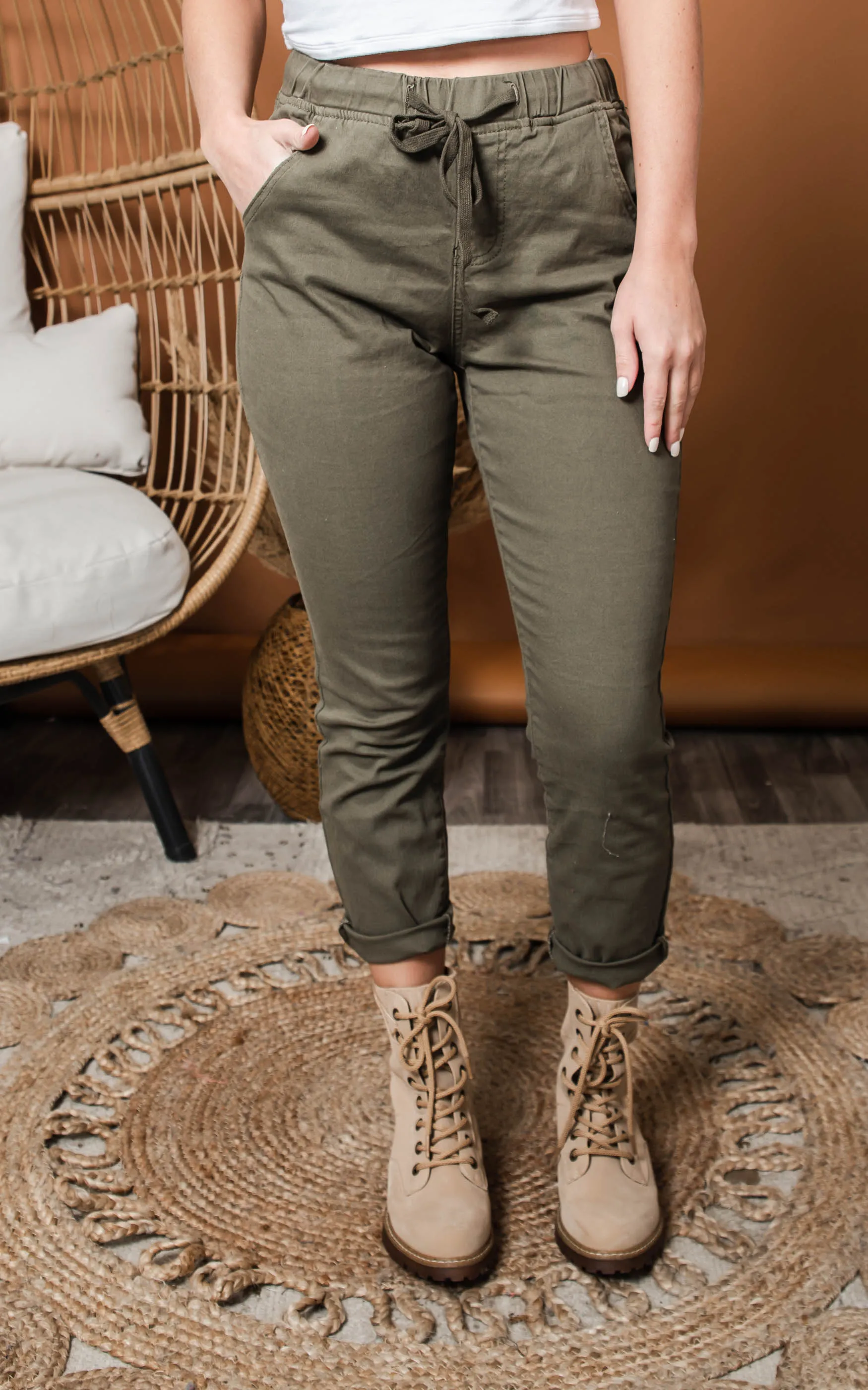 Olive Joggers - YMI