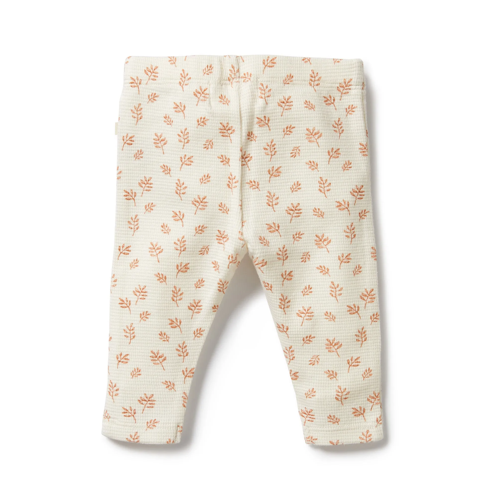 Organic Cotton Waffle Legging | Winter Bloom