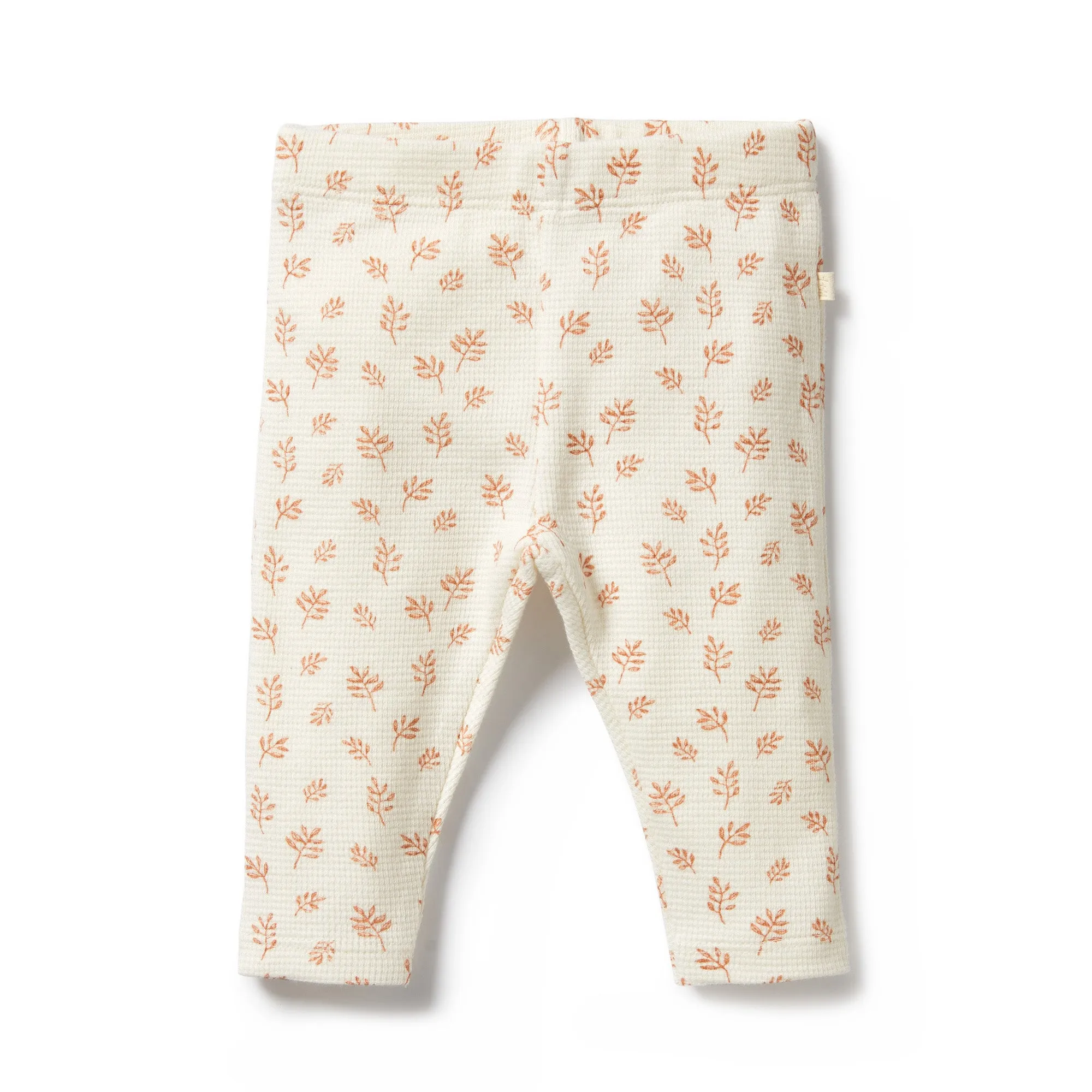 Organic Cotton Waffle Legging | Winter Bloom