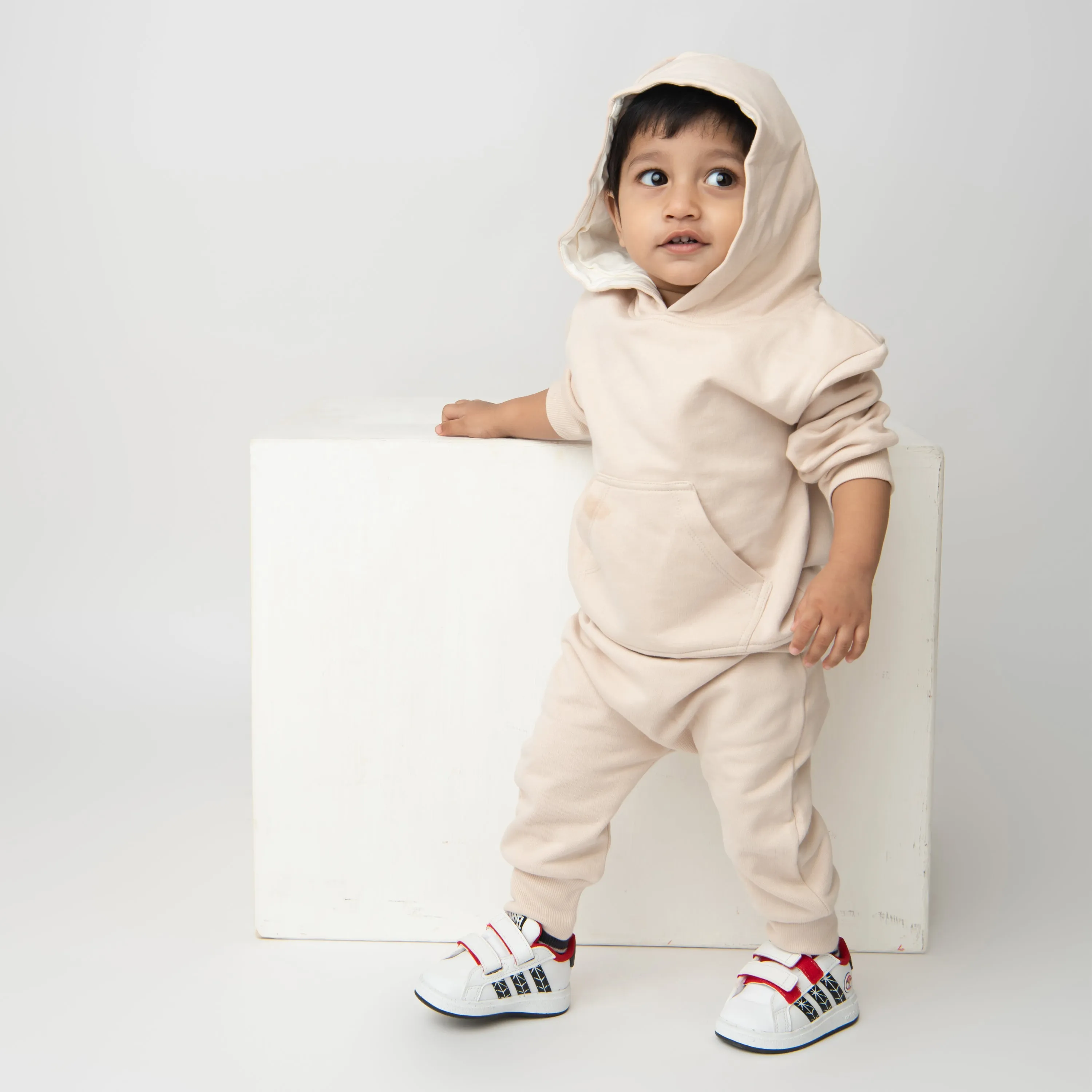 Organic Fleece Hoodie & Jogger Set