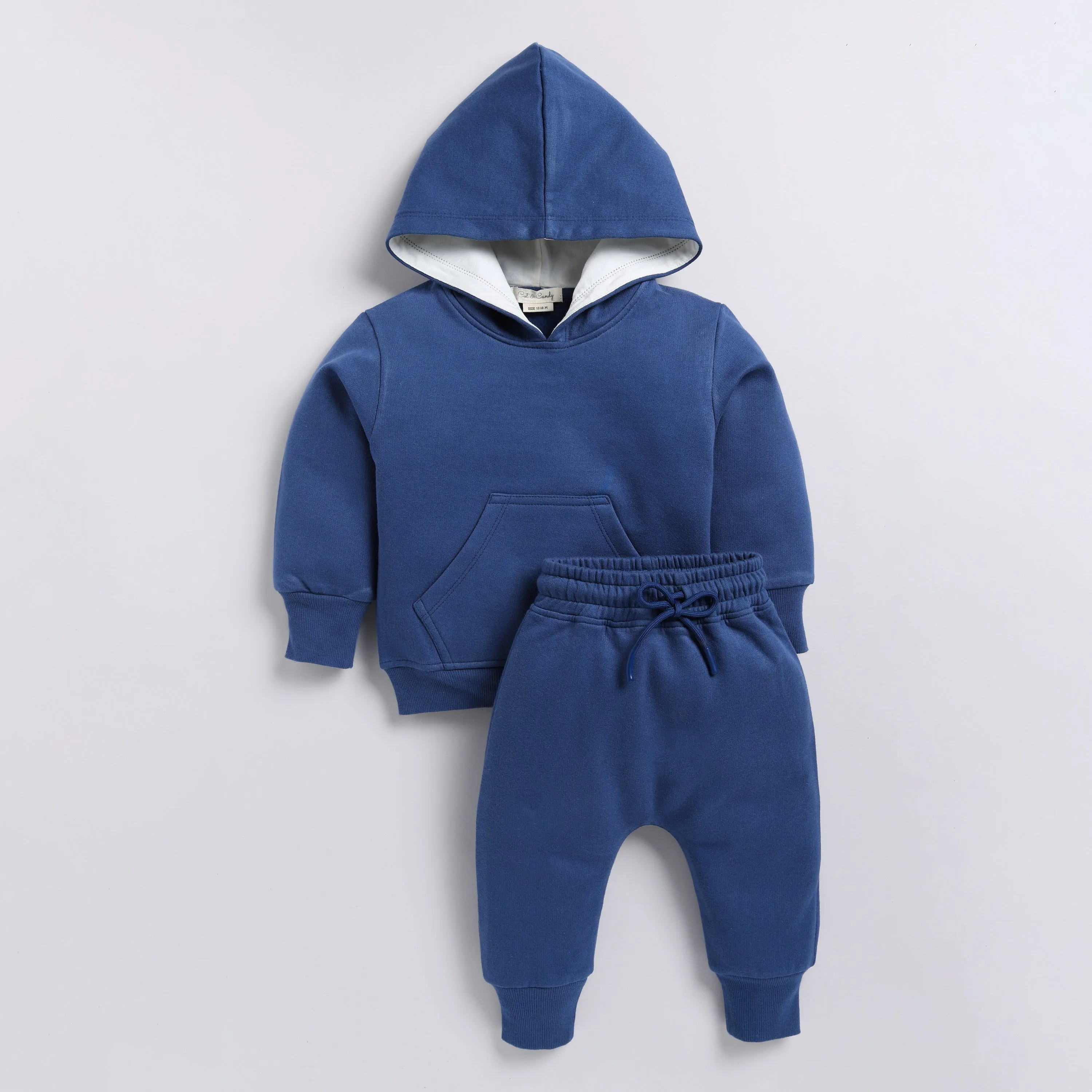 Organic Fleece Hoodie & Jogger Set