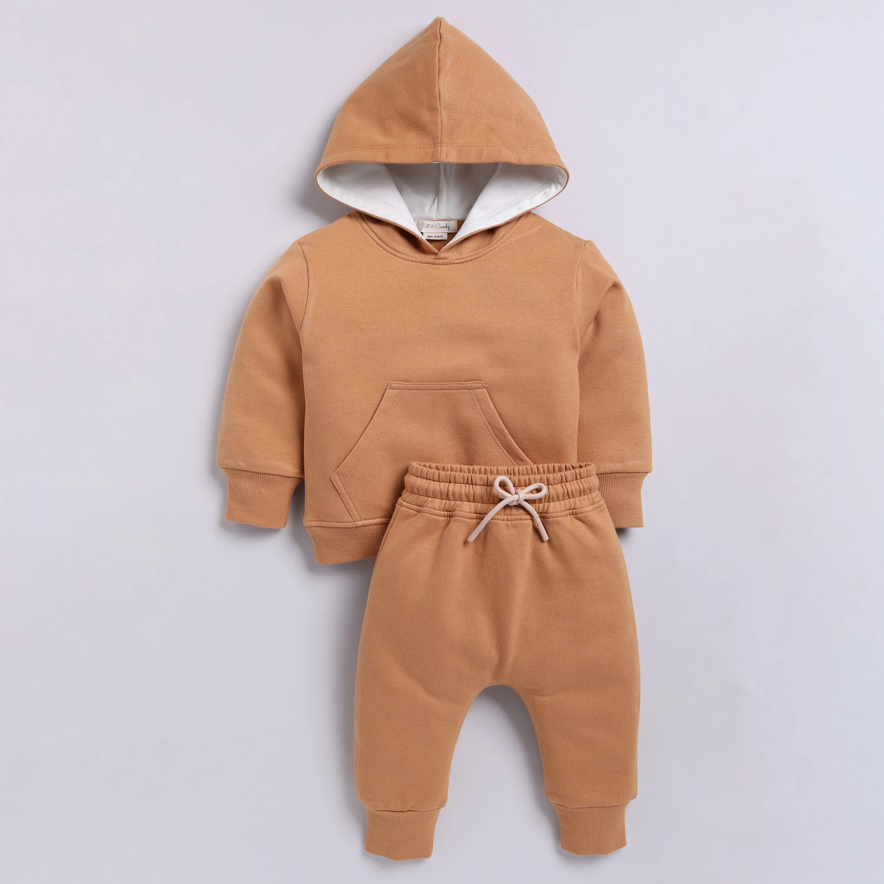 Organic Fleece Hoodie & Jogger Set