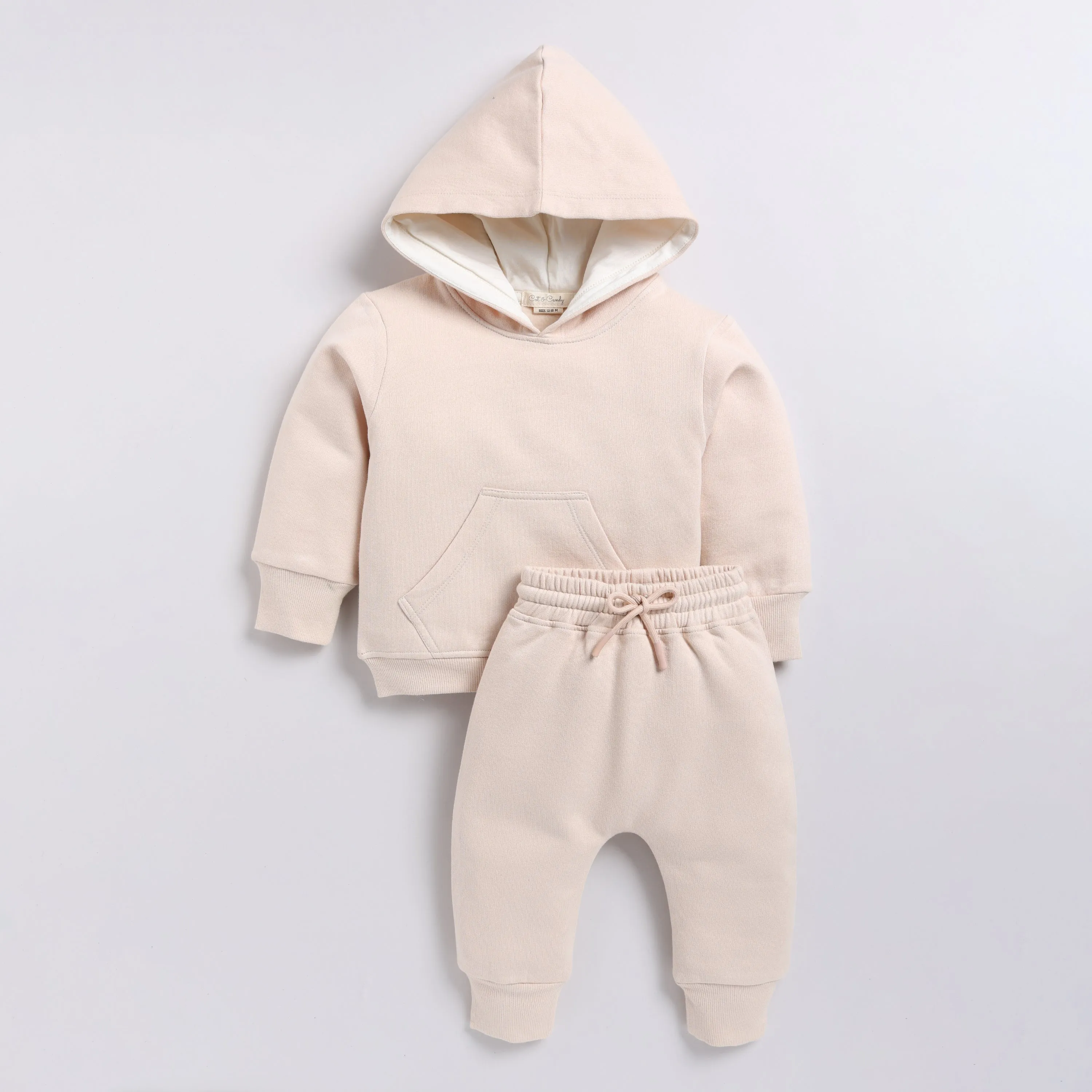 Organic Fleece Hoodie & Jogger Set