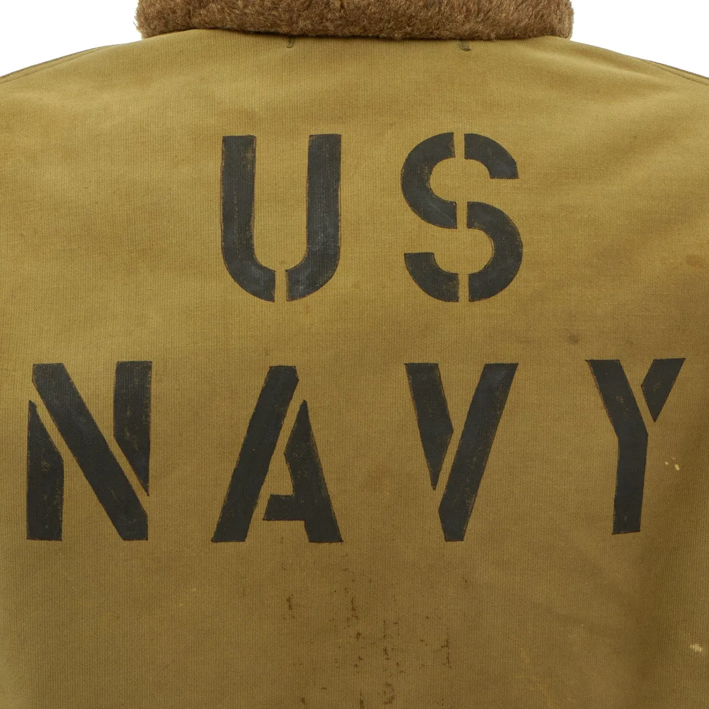 Original U.S. WWII USN Landing Craft Crewman N-1 Jacket with Overalls - As Seen in Book