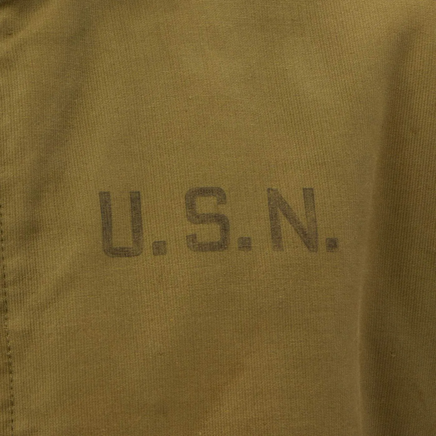 Original U.S. WWII USN Landing Craft Crewman N-1 Jacket with Overalls - As Seen in Book