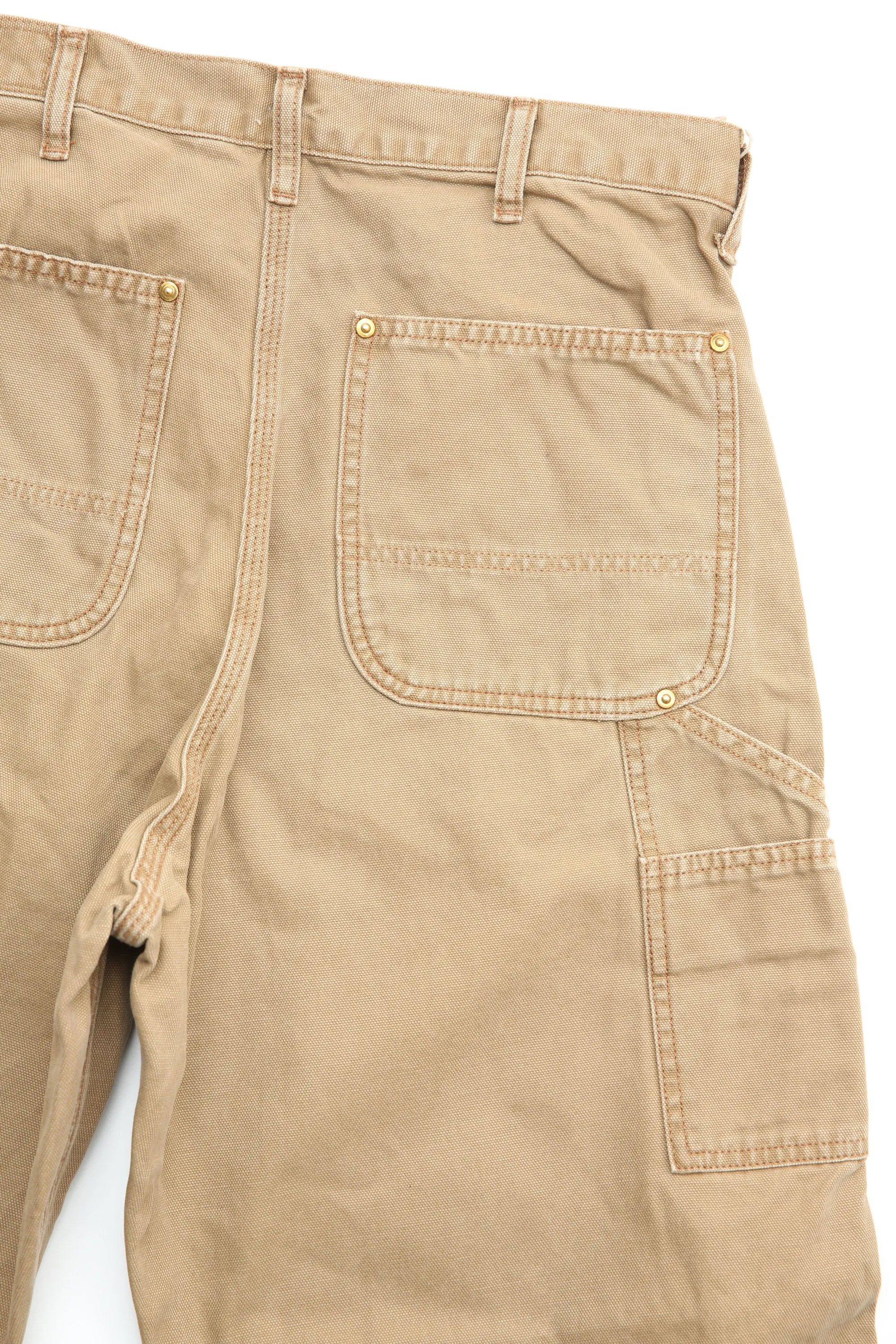 orSlow DAD'S FIT PAINTER PANTS - Brown