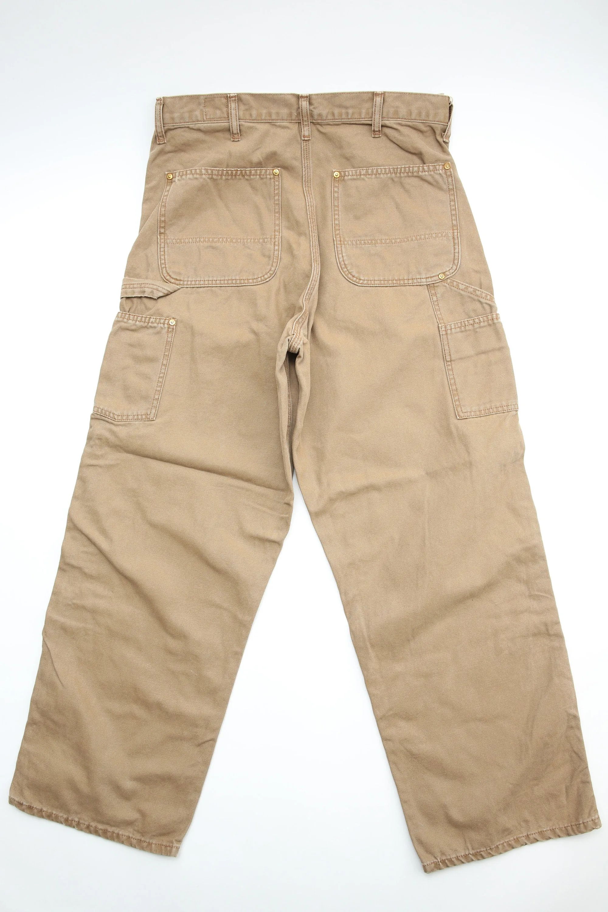 orSlow DAD'S FIT PAINTER PANTS - Brown