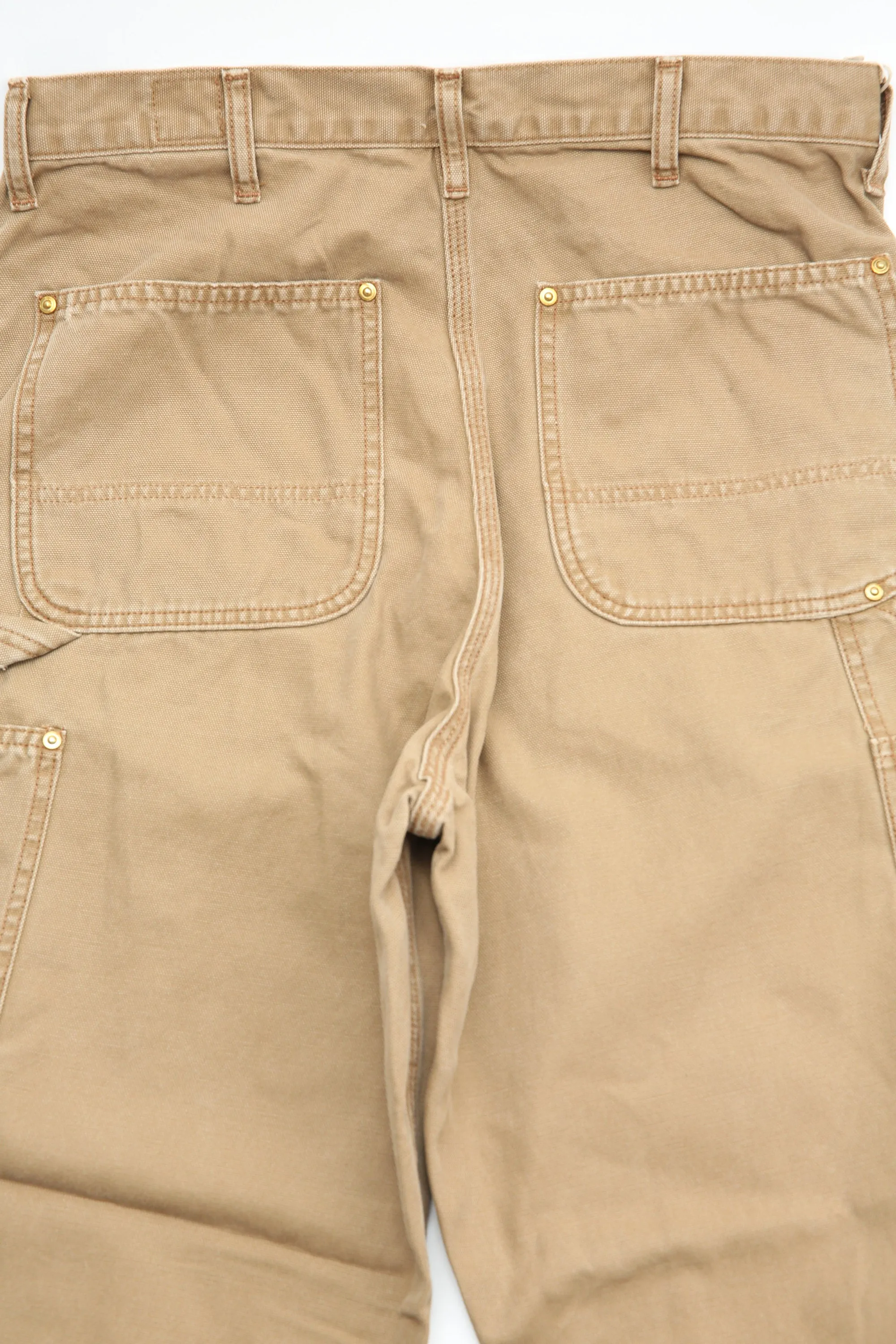 orSlow DAD'S FIT PAINTER PANTS - Brown