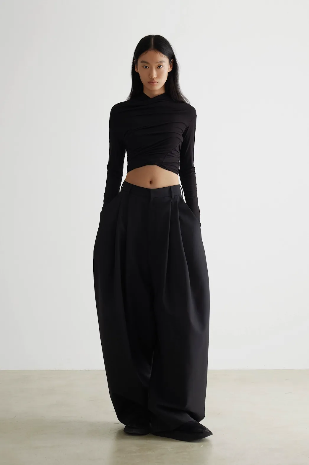 Oversize Borrowed Seam Trousers