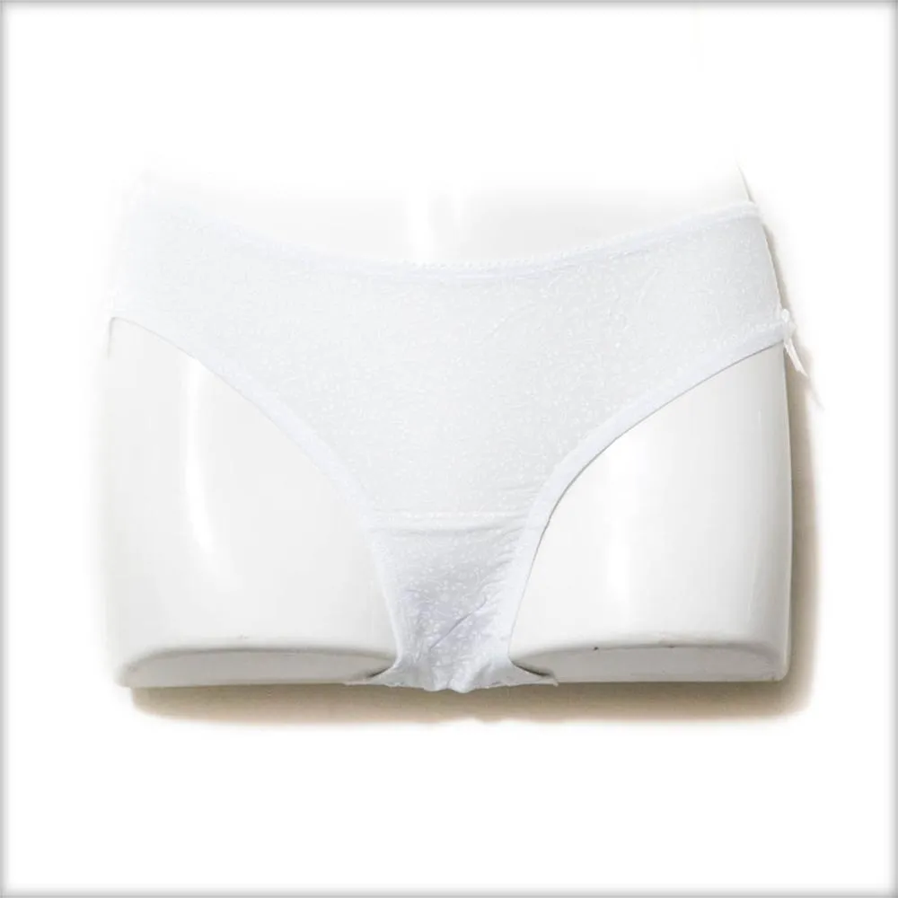 Pack of 2 Bridal White Net Panty