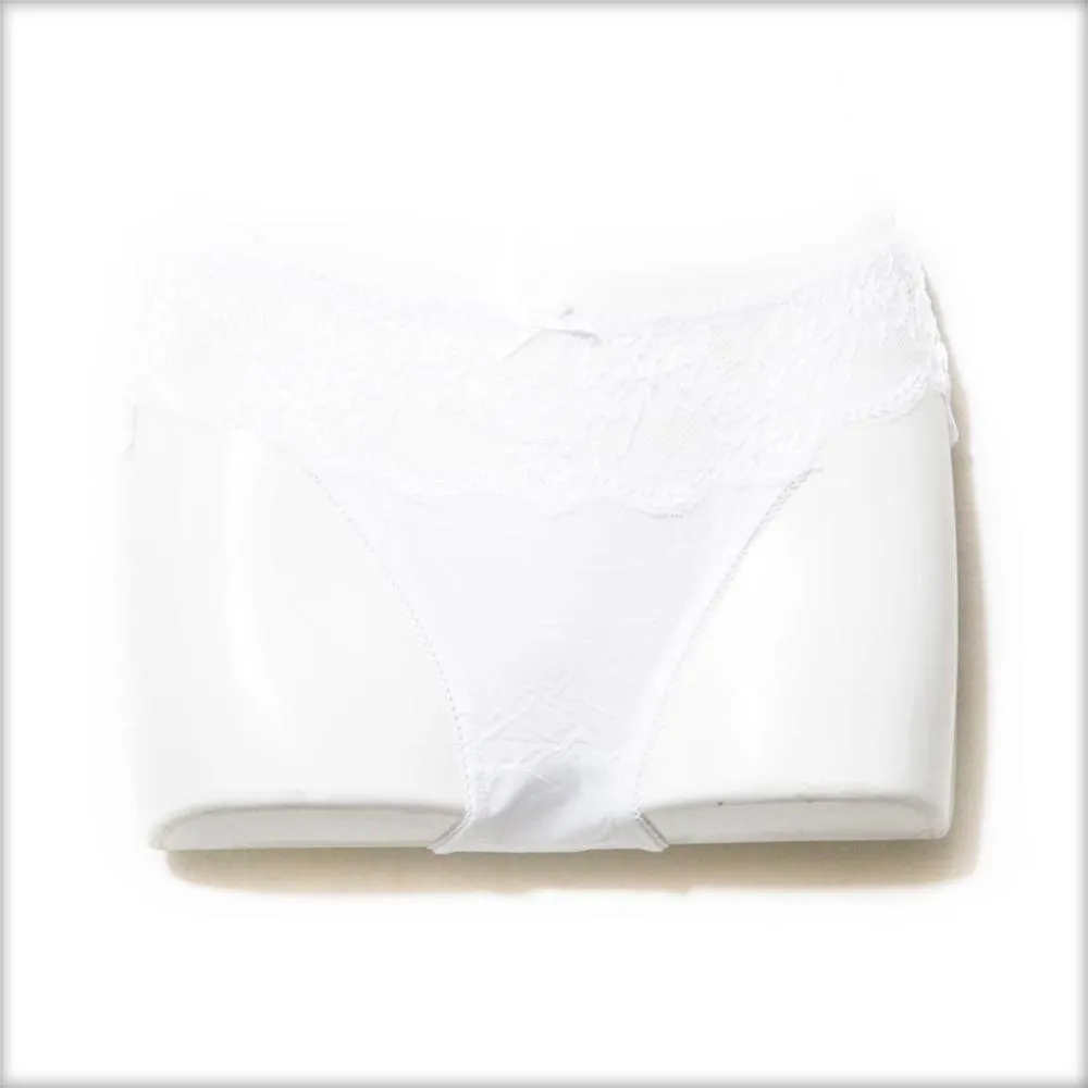 Pack of 2 Bridal White Net Panty