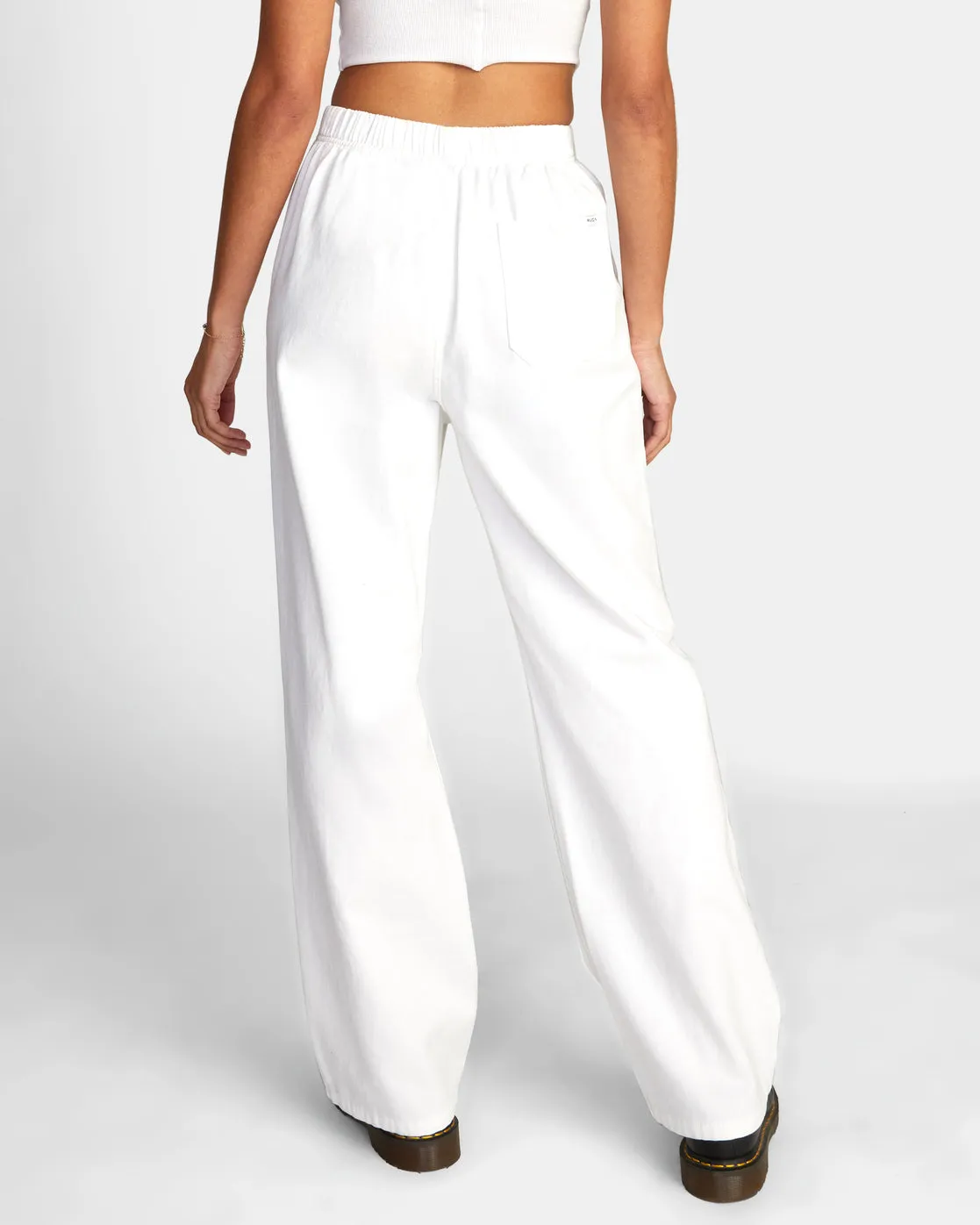 Pepa Woven Pants - Whisper White