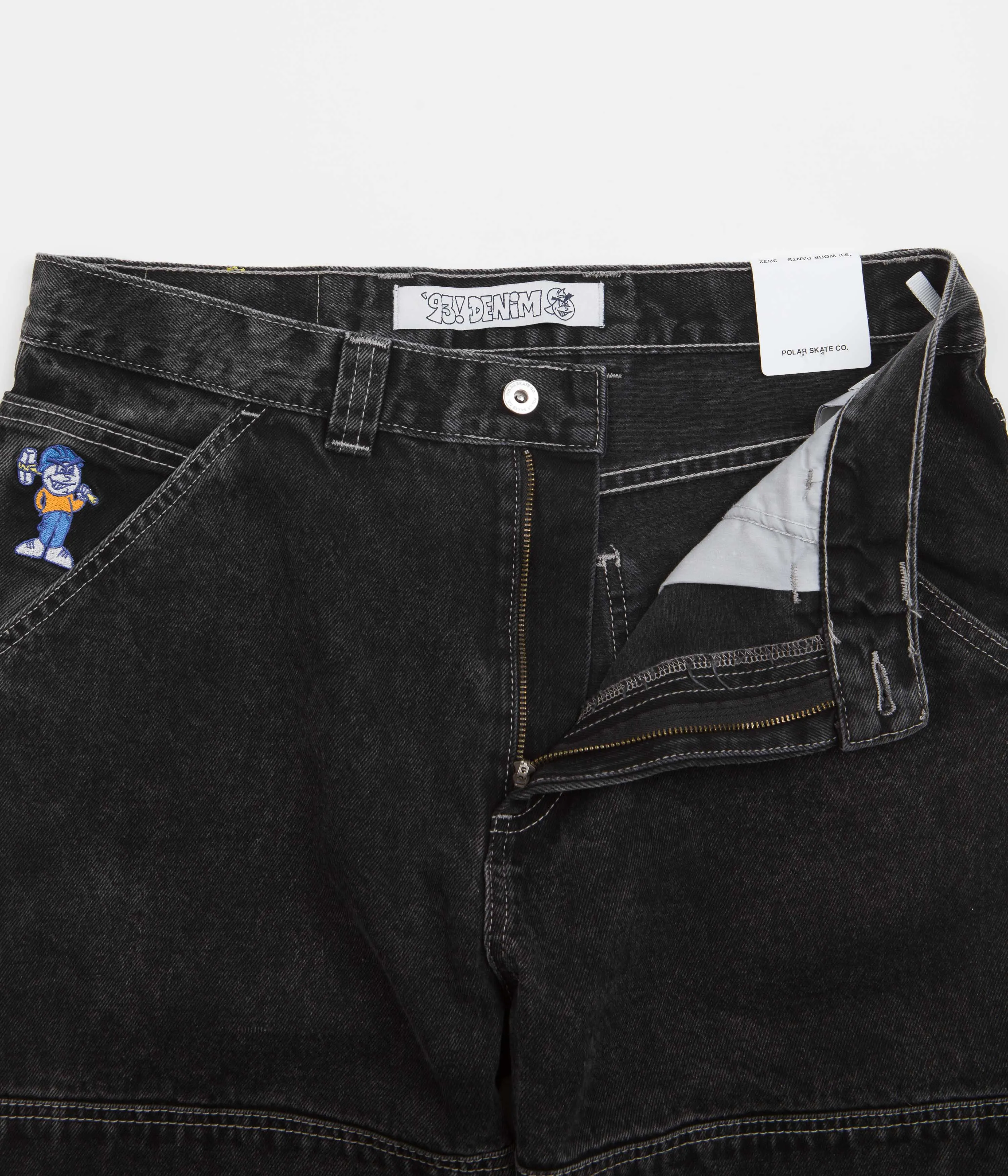 Polar 93 Work Pants - Washed Black