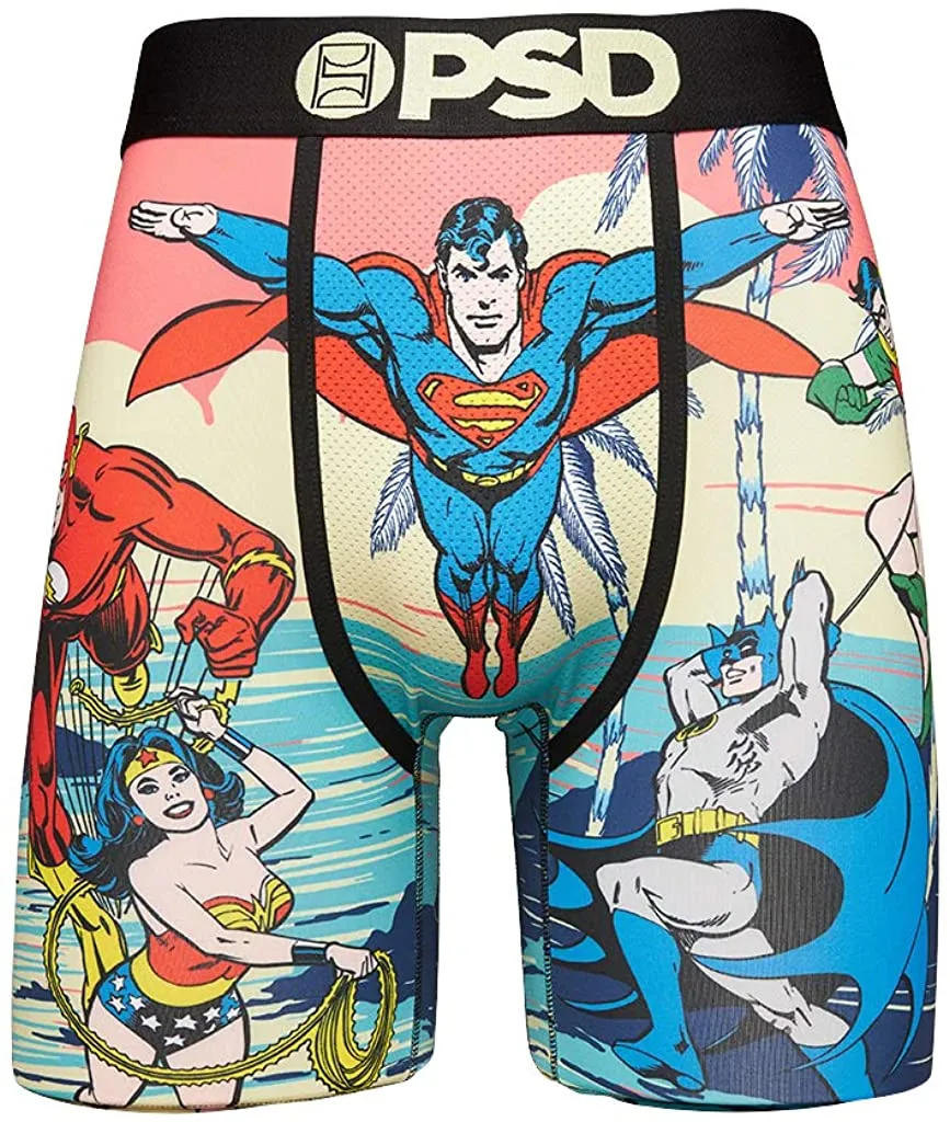 PSD Men's DC Comics Collection Boxer Brief