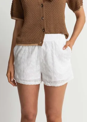 Rhythm Women's Fae Broderie Shorts