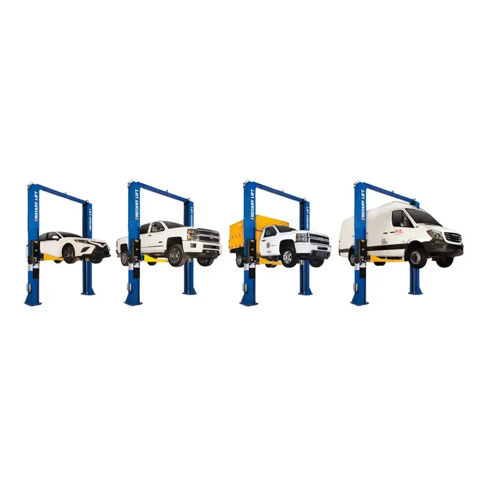 Rotary SPO16 CARGO Symmetric 16K 2-Post Lift w/ Ext. Arm for Longer Reach