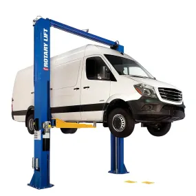 Rotary SPO16 CARGO Symmetric 16K 2-Post Lift w/ Ext. Arm for Longer Reach