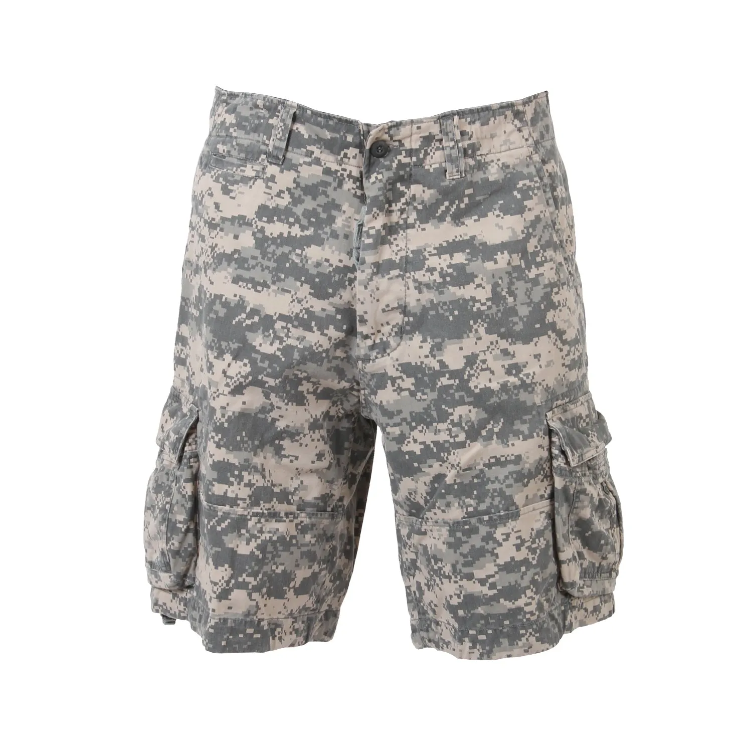 Rothco Vintage Infantry Cargo Shorts ACU Digital Camo (2520)