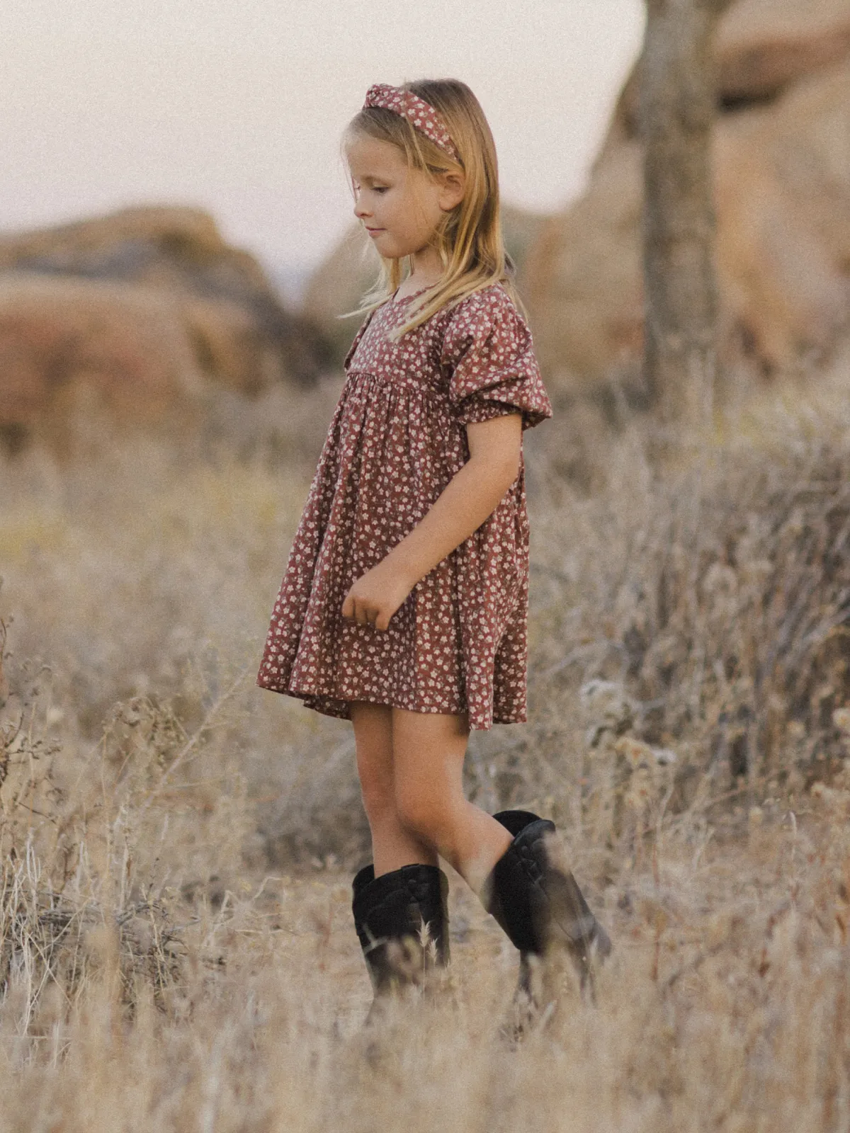 Rylee & Cru Jolene Dress, Rosette