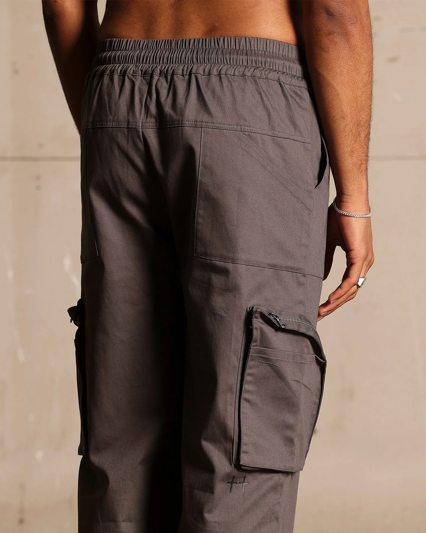 Saint Morta Gallery Zip Cargo Pants Slate