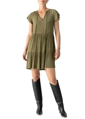 Sanctuary Modern Babydoll Dress- Burnt Olive ***FINAL SALE***