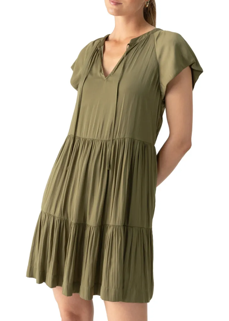 Sanctuary Modern Babydoll Dress- Burnt Olive ***FINAL SALE***