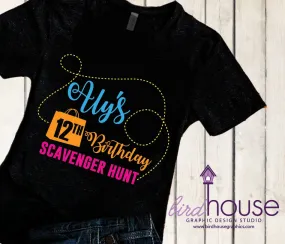 Scavenger Hunt Birthday Shirt