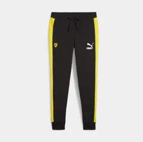 Scuderia Ferrari Iconic T7 Motorsport Mens Track Pants (Black)