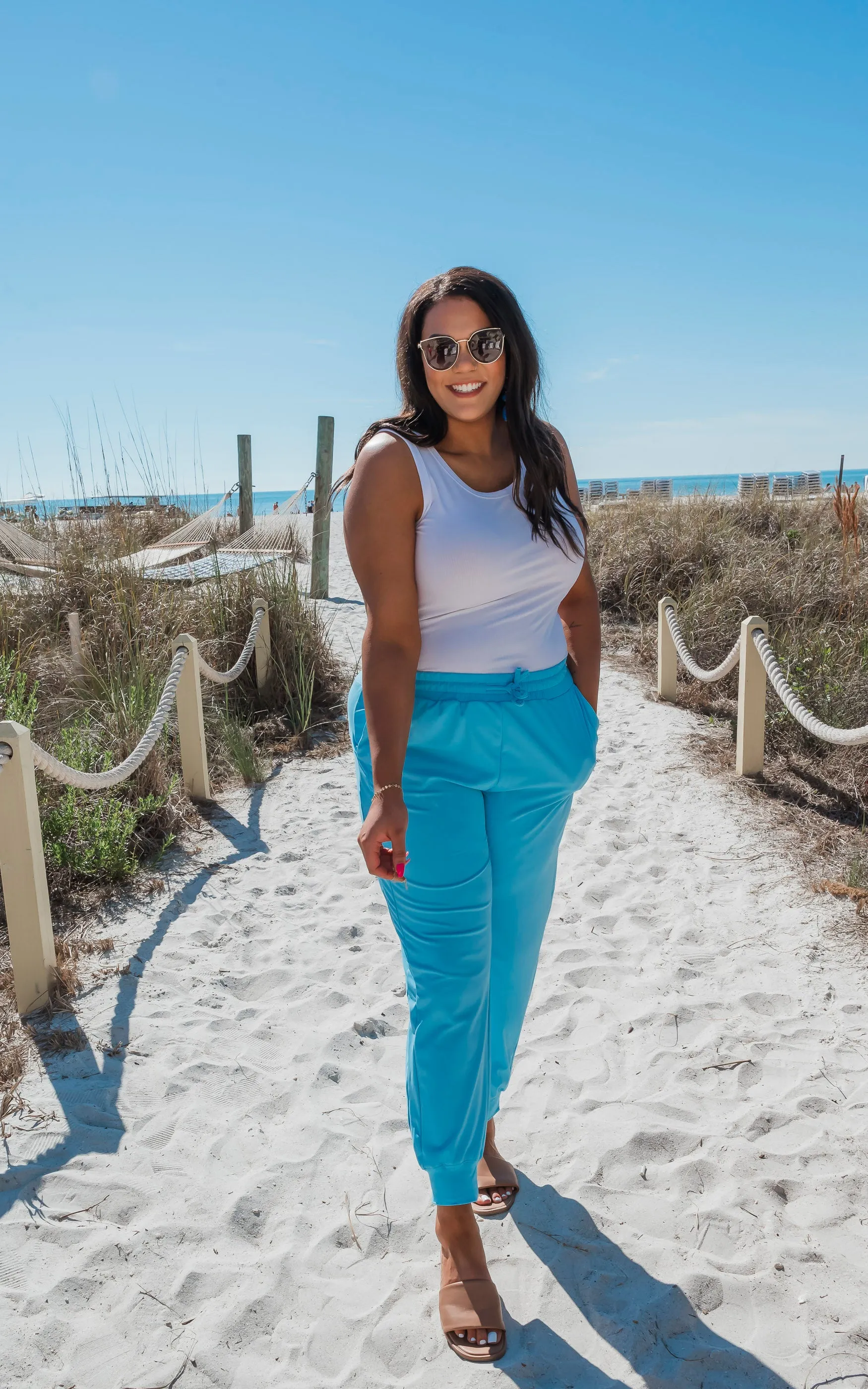 Seaside Blue Everyday Joggers by Salty Wave*