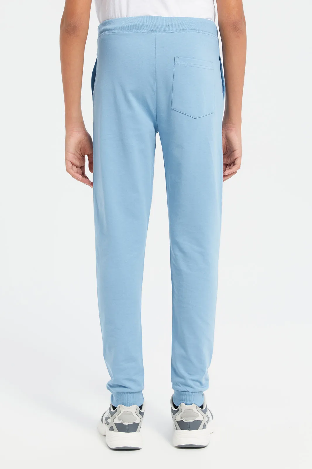 Senior Boys Blue Table Active Pants